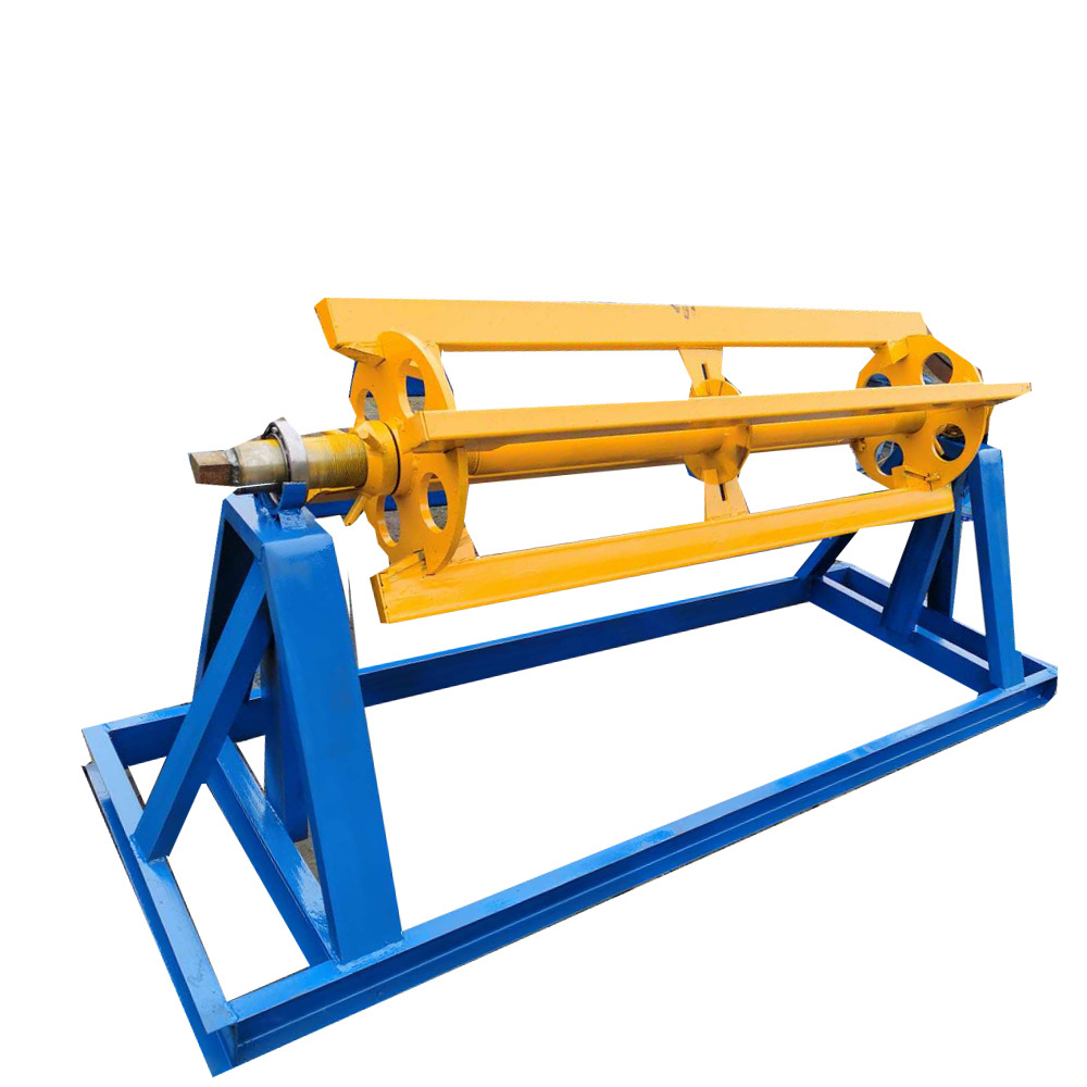 Manual 5 ton galvanized steel  coil uncoiler decoiler machine