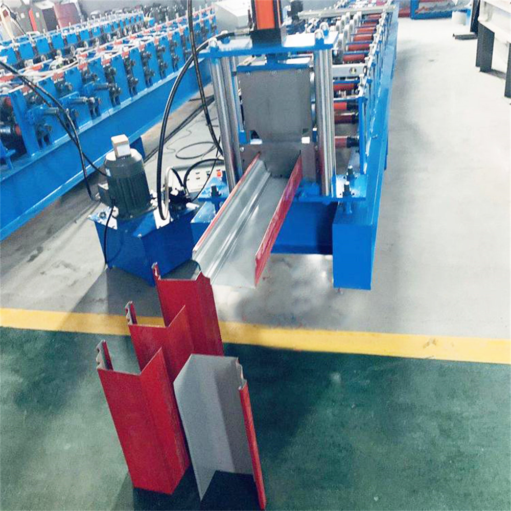 Hoson Half Round Water Gutter Roll Forming Machine Manufactures Low Price Aluminum Rain Gutter Making Machine