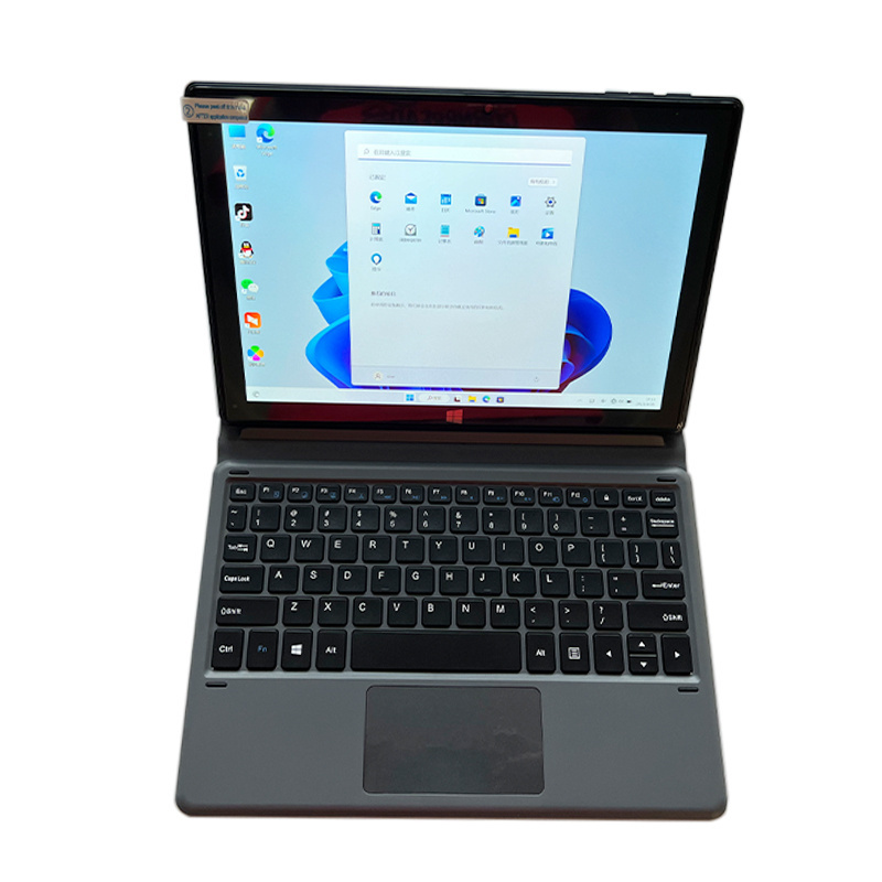 OEM Cost-effective 10.1 Inch Laptop PC 16GB RAM Windows 2 in 1 tablet computer with docking keyboard W101