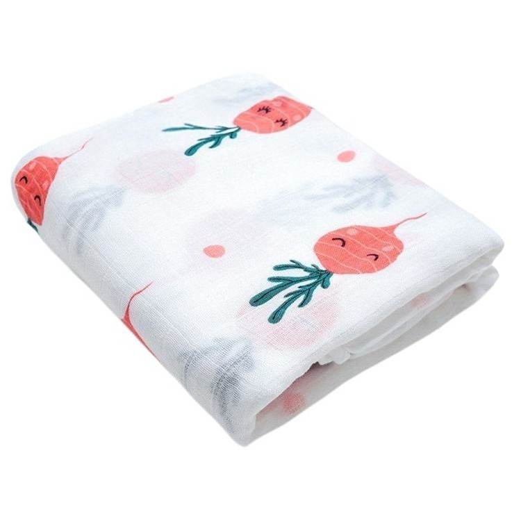 Full Queen King Size Muslin Blanket Printing Organic Cotton Bamboo Kids Blanket For Sleeping