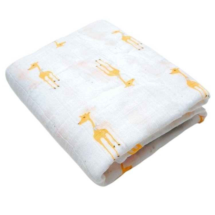 Full Queen King Size Muslin Blanket Printing Organic Cotton Bamboo Kids Blanket For Sleeping