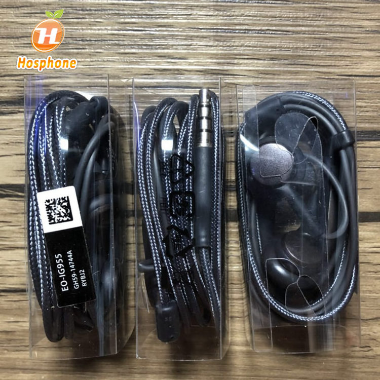 Hot Selling super bass S8  cell phone AKG Headphone EO-IG955 Earphone 3.5mm aux HEADSET For Samsung Galaxy