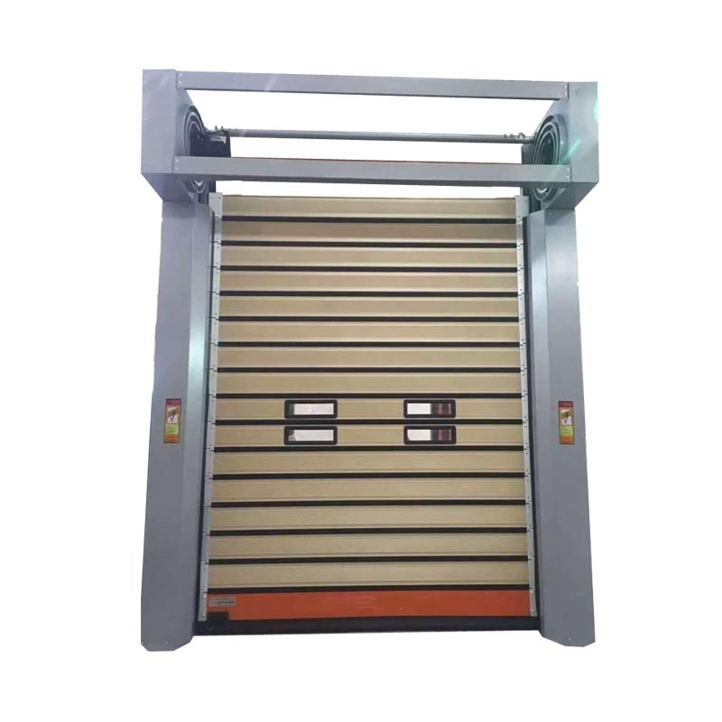 Hot Sale Hard Fast Material Commercial Industrial  Warehouse Dock Door Aluminum Roll Up Rapid High Speed Spiral Door