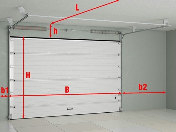 Commercial Sectional Folding Doors Automatic Overhead Sliding Garage Door Steel Insulation Overhead Section Flap Gate Door