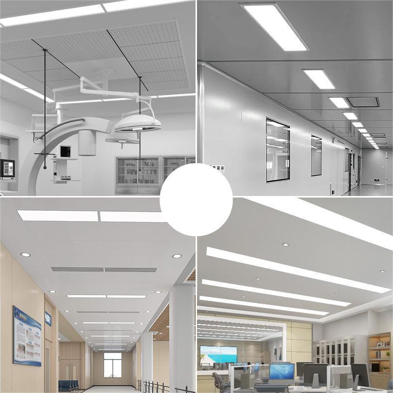 OEM Customized Aseptic Clean Room Modern LED Flat Panel Ceiling Light Modern Tile Design for Lighting