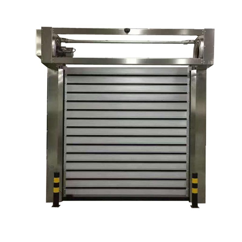 Hot Sale Hard Fast Material Commercial Industrial  Warehouse Dock Door Aluminum Roll Up Rapid High Speed Spiral Door