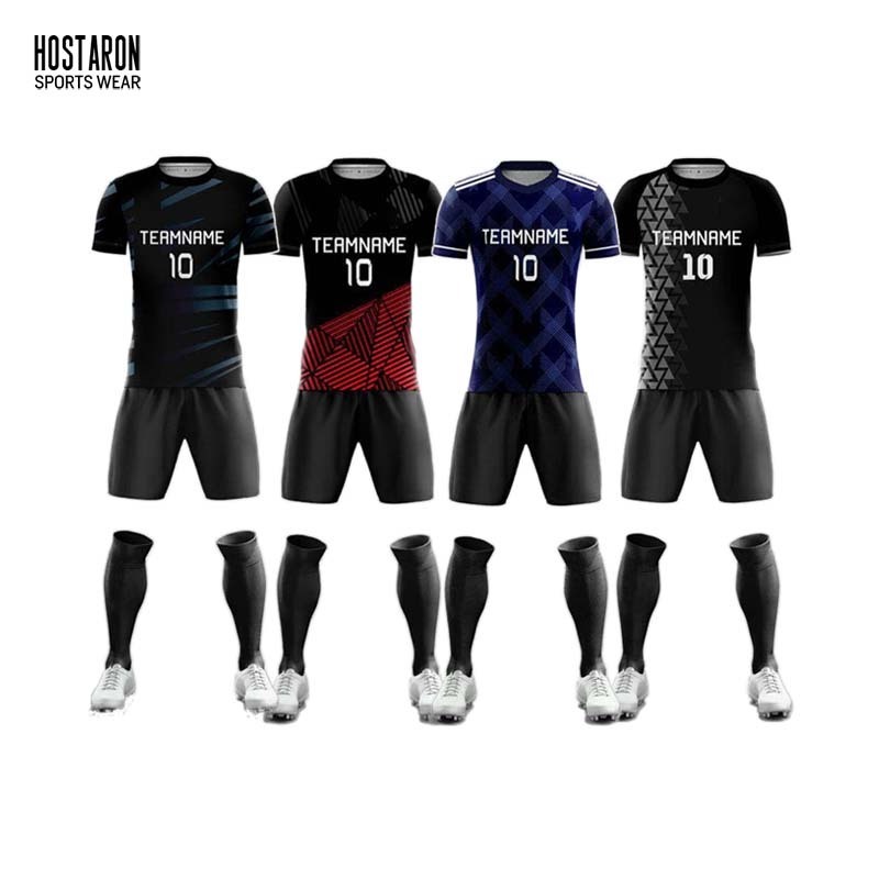 HOSTARON Men Practice Oversized Old School Mesh First Row Dark Green White Frame Cases Soccer Dress Uniform Football Team Jersey