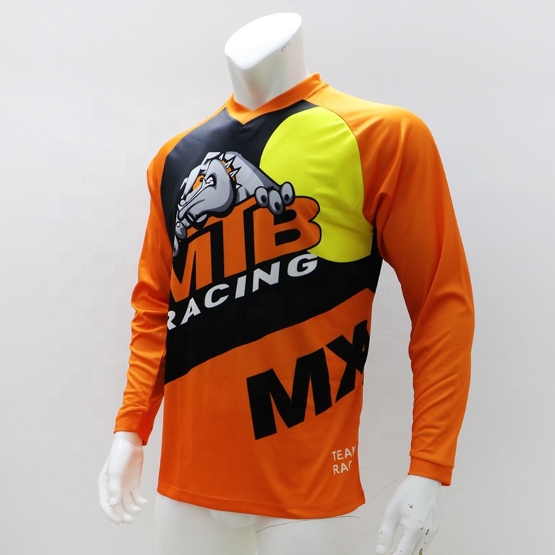 HOSTARON 2022 Hot Sale Custom Design Your Own Blank Outdoor Racing Motocross Jerseys