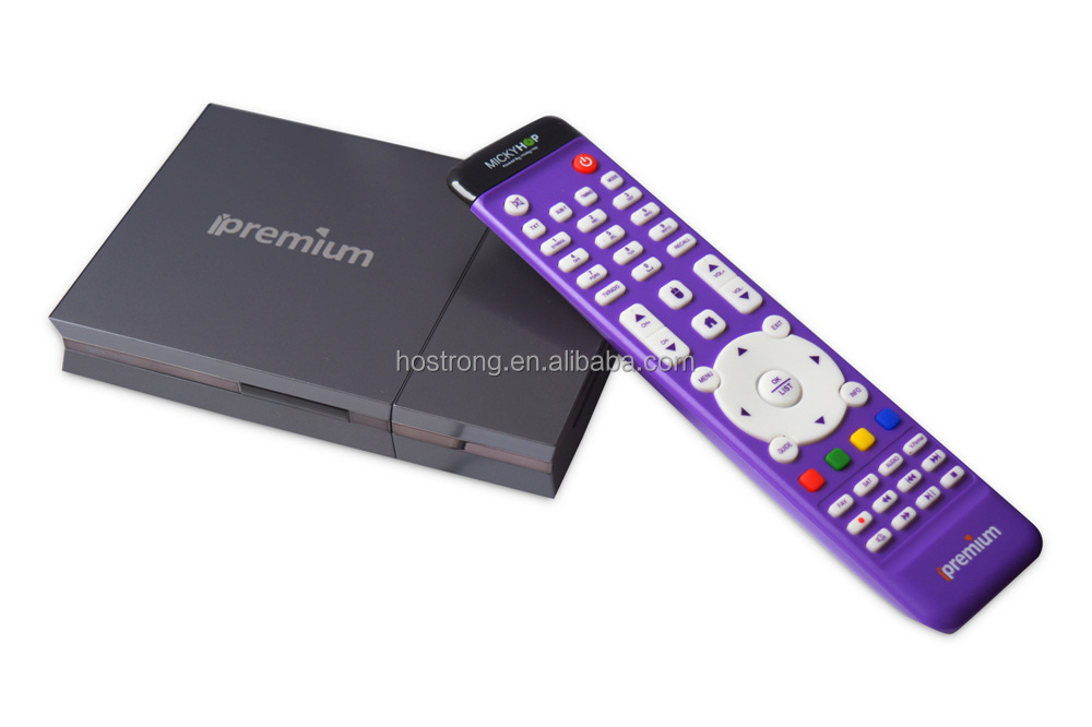 Live iptv box Ipremium I9 stc remote control android 4.4 OS quad core mickyhop market with kodi remote control