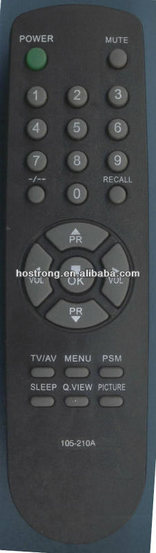 GoldStar 105-210A TV remote control