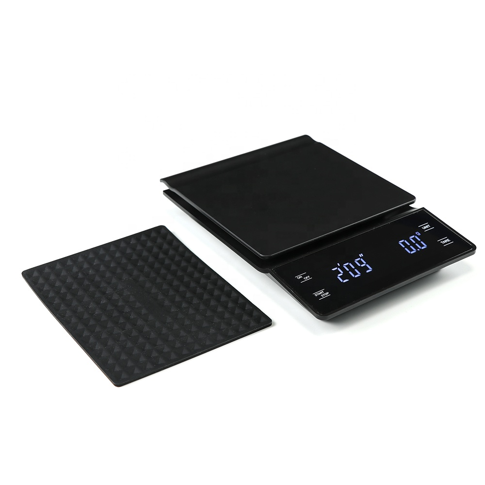 Digital LED Display Touch Screen Kitchen Food Coffee Scale Timer