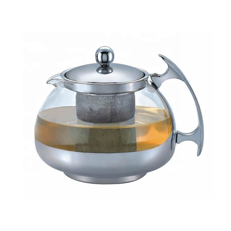 Stainless Steel Coffee Pots With High Quality Silver Stainless Steel Custom Tea Pot