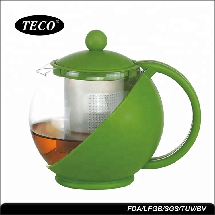 750ML Chinese Traditional Hot Selling Glass Tea Pot With Tea Strainer