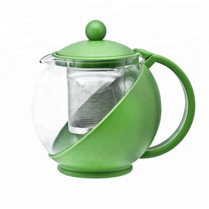 750ML Chinese Traditional Hot Selling Glass Tea Pot With Tea Strainer