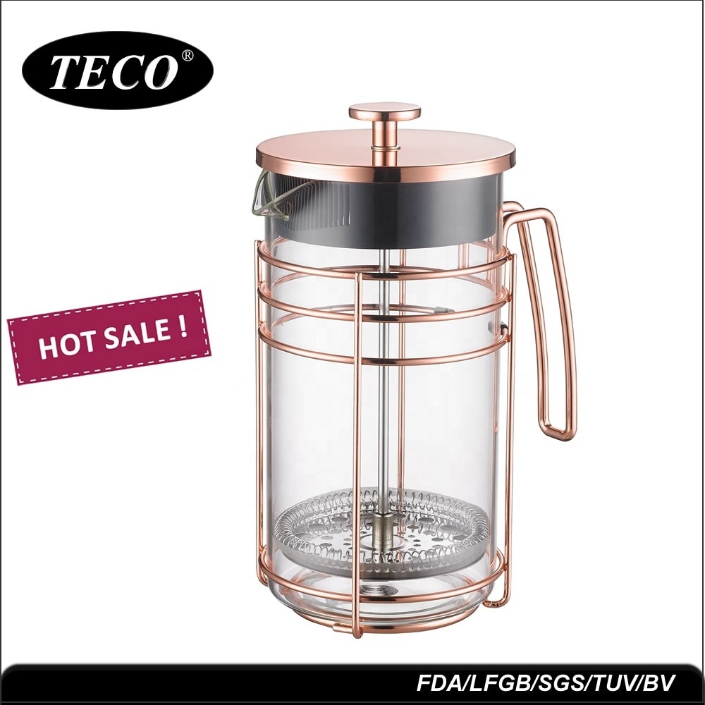 800ml  High Borosilicate Glass French Press Coffee Maker