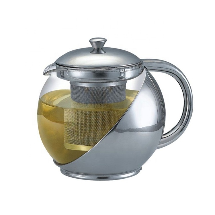 Stainless Steel Coffee Pots With High Quality Silver Stainless Steel Custom Tea Pot