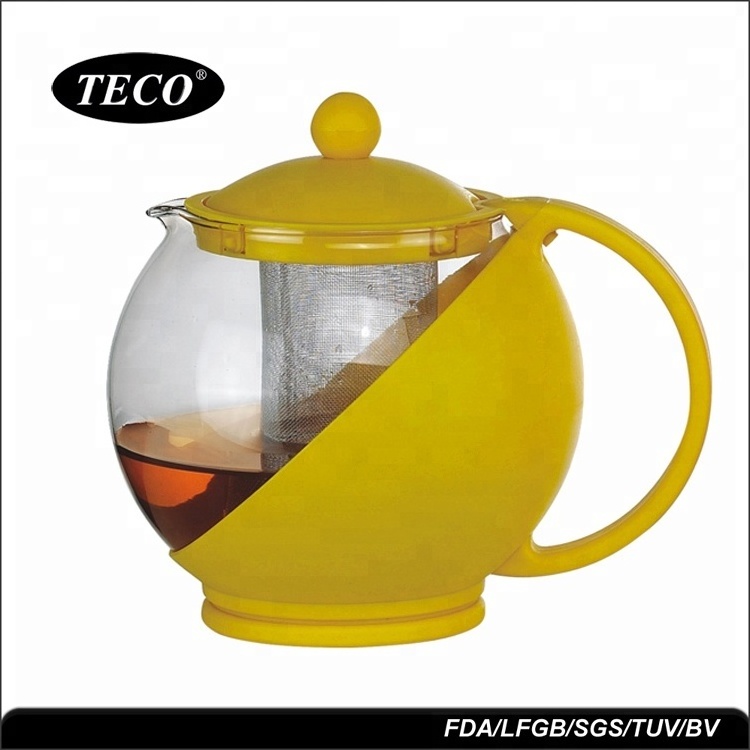 750ML Chinese Traditional Hot Selling Glass Tea Pot With Tea Strainer