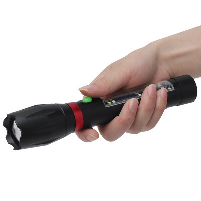 Solar Led Flashlight For Camping for fishing for night high brightness flash light