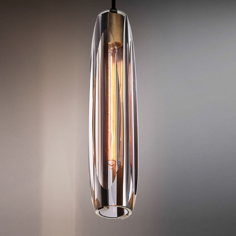 Luxury Modern Nordic Glass Hanging Lighting Linear Led Pendant Lamp Pendant Lights Chandelier