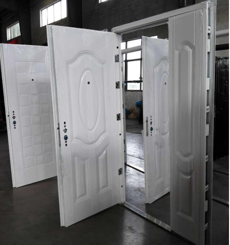 Classical Design Outdoor Security Metal Gates Strong Front Door Steel Door Made In China