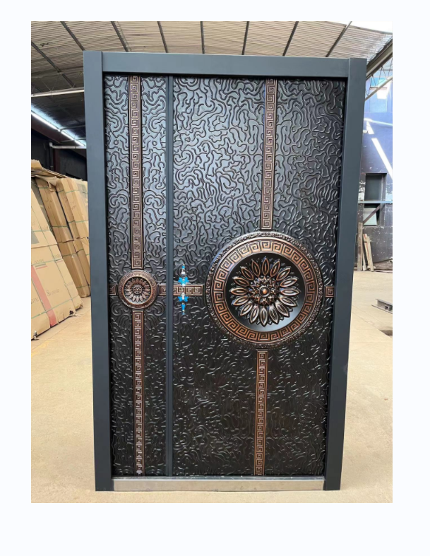 China Factory Price House Front Door Design Wholesale Cheap Exterior Security Steel Door