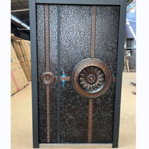 China Factory Price House Front Door Design Wholesale Cheap Exterior Security Steel Door