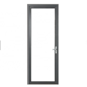 New design waterproof Aluminium double Glazing french double entry storm doors