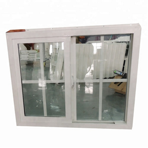 China suppliers American Standard upvc windows/pvc Sliding  window impact resistant windows prices