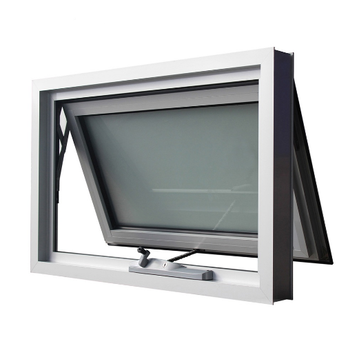 Customizable Modern Environmentally Friendly Soundproof Windows Interior Awning Window Glass Aluminum  Awning Windows