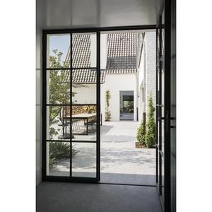 External Double Swing Exterior Iron Double Entry Doors For Sale