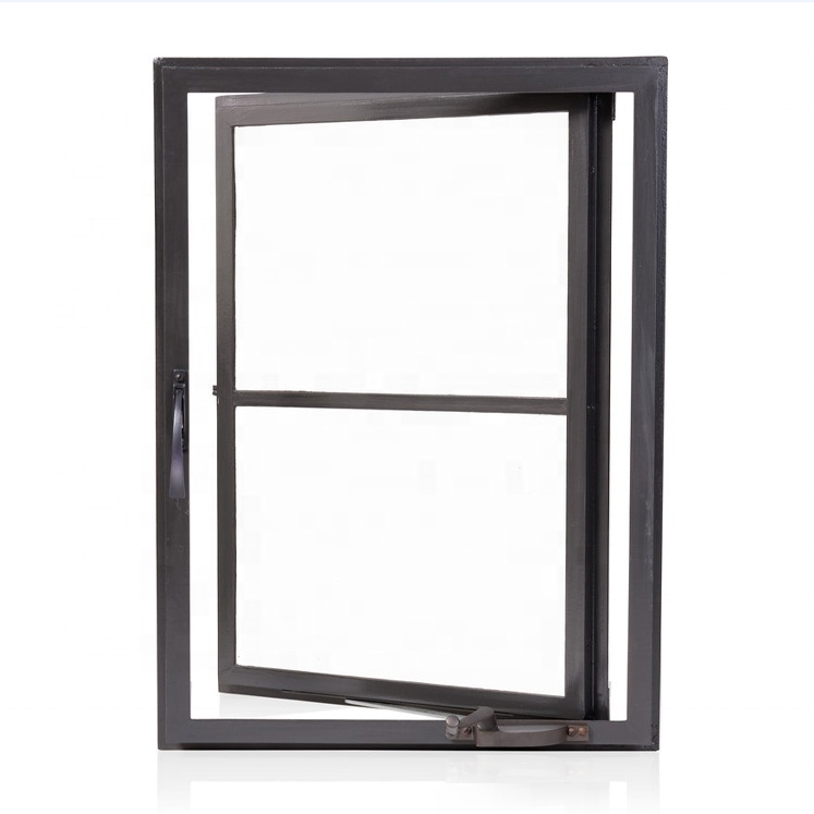 Aluminum window frame parts folding wrought iron window steel window price philippines