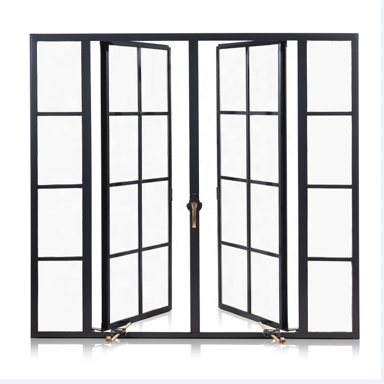 Aluminum window frame parts folding wrought iron window steel window price philippines