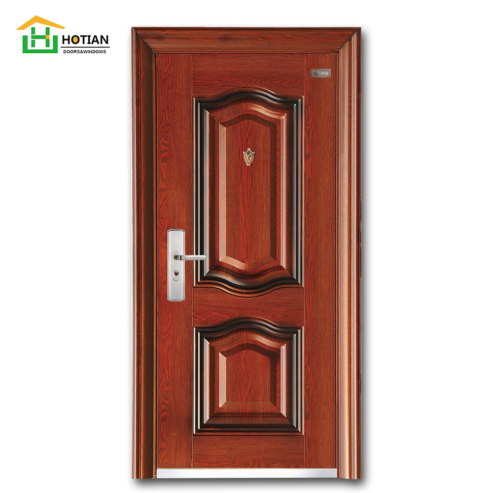 China Factory Price House Front Door Design Wholesale Cheap Exterior Security Steel Door