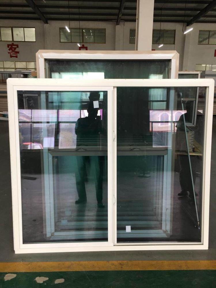 China suppliers American Standard upvc windows/pvc Sliding  window impact resistant windows prices