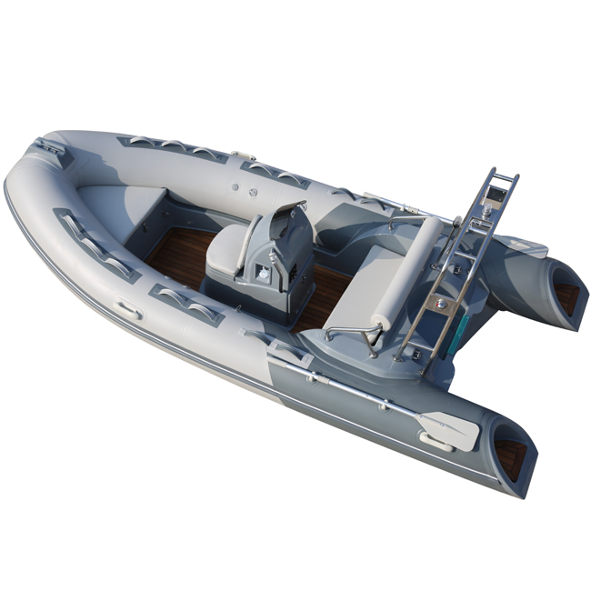 Ce rib 430 Hypalon Sport Cabin Cruiser Rigid Passenger Used Fiberglass Hull Floor Hovercraft Canoe Fibreglass Barche Rib Boat