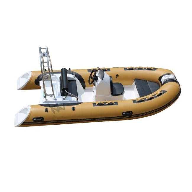 Hot China Hypalon Sport Cabin Cruiser Rigid Passenger Used Fiberglass Hull Floor Hovercraft Canoe Fibreglass Barche Boat For Sale