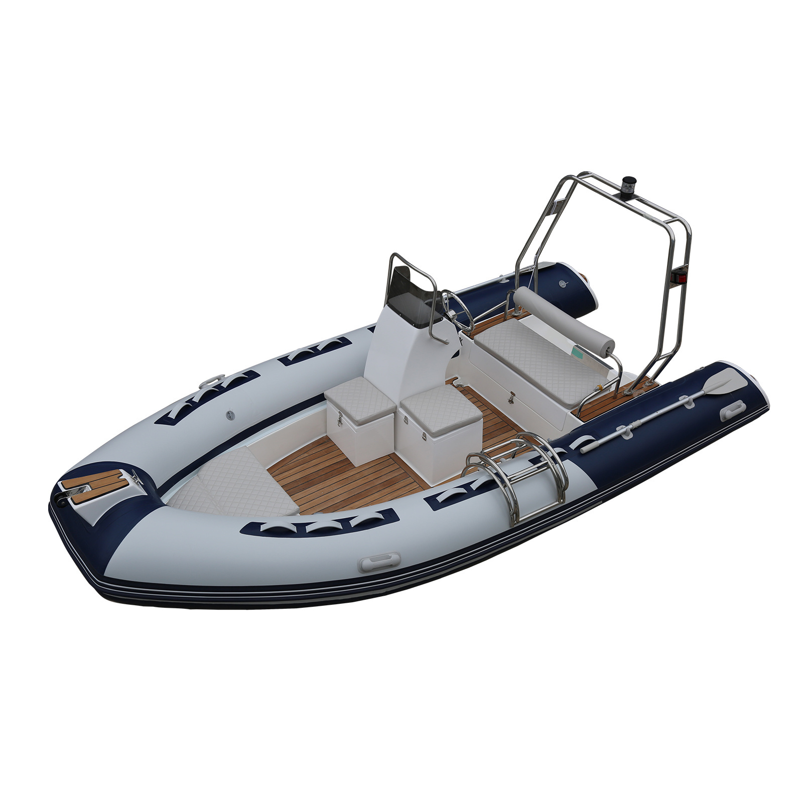 Haote Cabin Cruiser Rigid Passenger new Hovercraft Canoe Pedal Patrol inflatable rib Boat For Sale