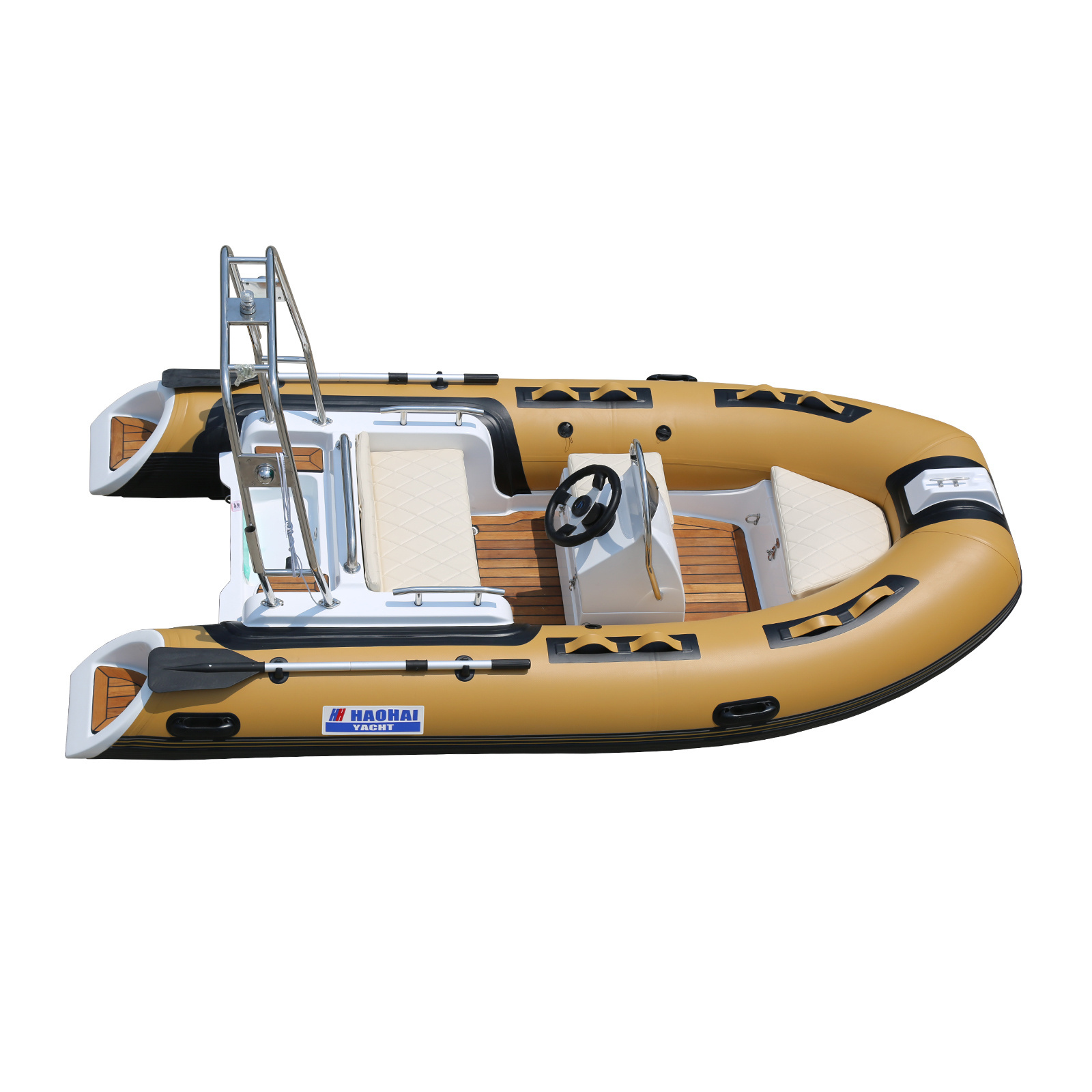 Hot Ce China Small Racing PVC Boat with Custom Logo Pontoon Raft Jet Sailing Bateau Custom Made Center Console for Rowing