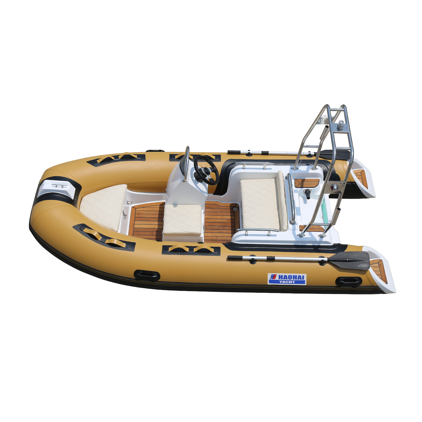 Hot Ce China Small Racing PVC Boat with Custom Logo Pontoon Raft Jet Sailing Bateau Custom Made Center Console for Rowing