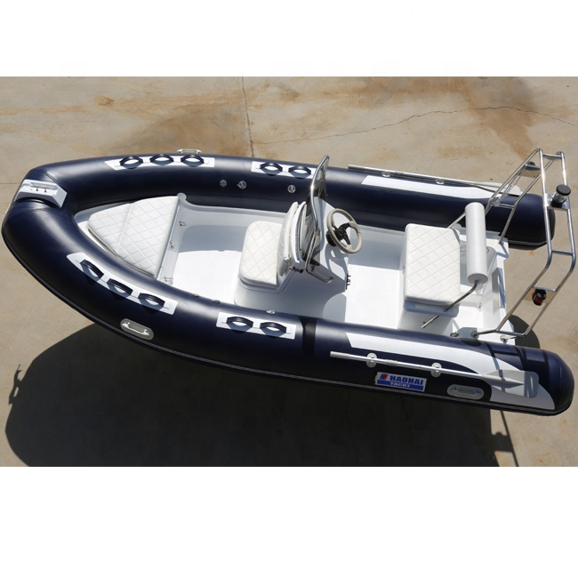 Ce rib 430 Rowing Yacht Boats Fishing Rib Aluminum Kayak Speed Vessel Luxury Fiberglass Pontoon Raft Jet Boat For Sale