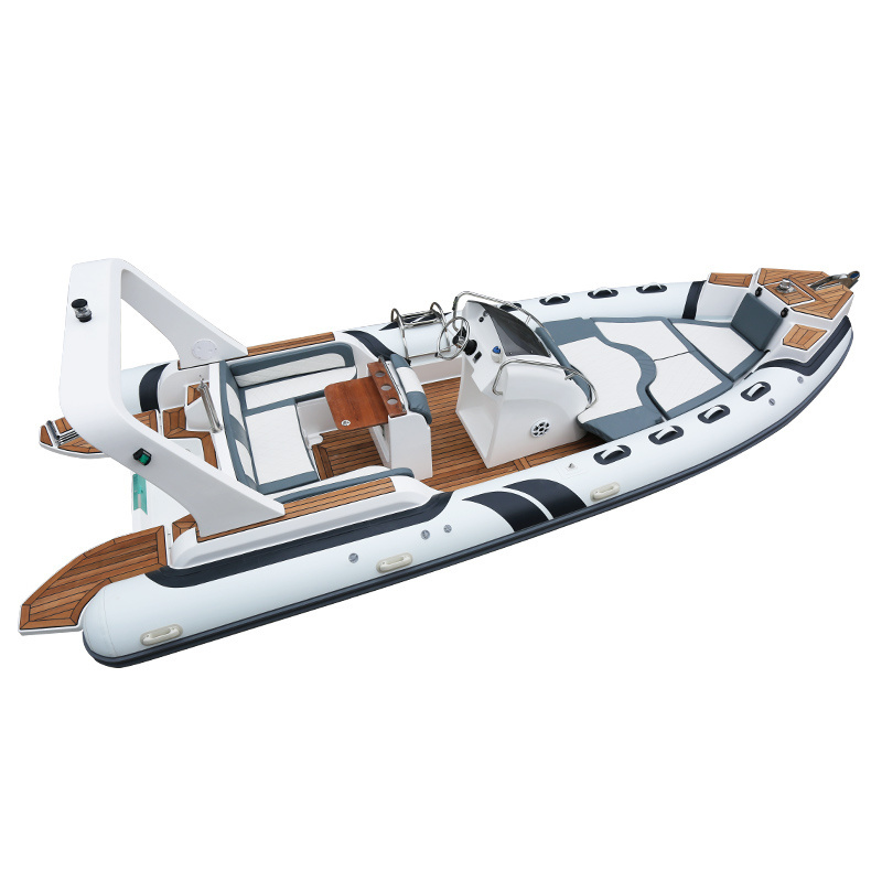 inflatable boat fiberglass floor fishing inflatable rib boats with CE certification