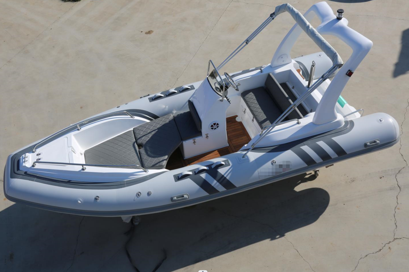 Ce 580cm Pedal Patrol Inflatable rib Boat For Sale