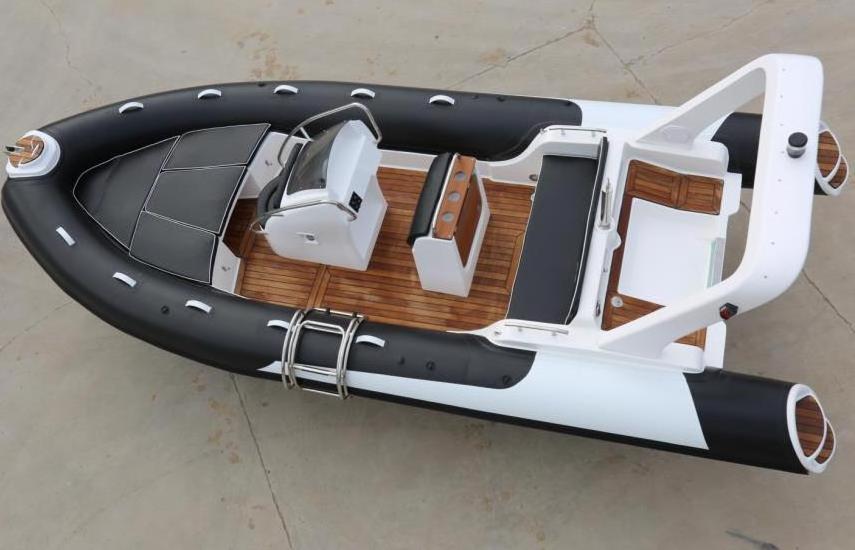 20ft RIB600 Fiberglass Hull Floor luxurious  Boat For Sale