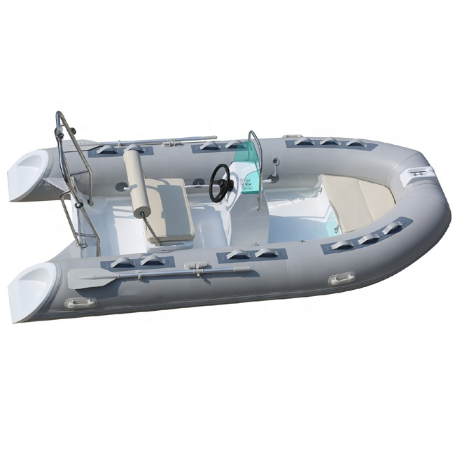 Ce China Hypalon Sport Cabin Cruiser Rigid Passenger Used Fiberglass Hull Floor Hovercraft Canoe Fibreglass Rib Boat With Motor