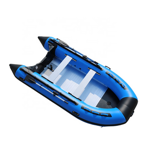 Ce Sport Cabin Cruiser Rigid Passenger Used Fiberglass Hull Floor Hovercraft Canoe Fibreglass Barche Rigide Boat With Motor