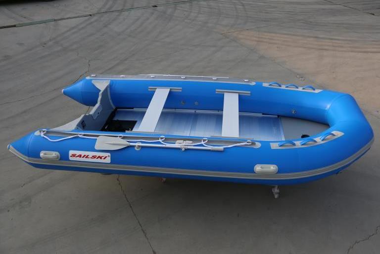 China Hypalon Sport Cabin Cruiser Rigid Passenger Used new Hovercraft Canoe Boat With Motor