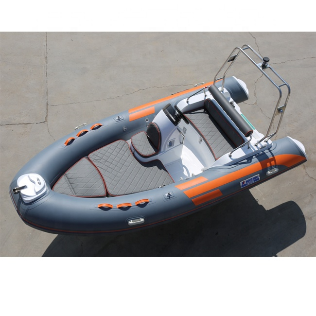 Ce rib 430 Jet Sailing Rubber Small Bateau Center Console Aluminio Zodiac Pvc Racing Plastic Rib Boat For Entertainment