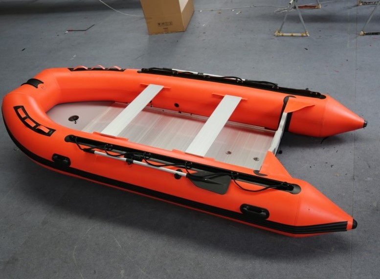 Ce A430 Plastic Rafting Hypalon Sport Passenger Used new Hovercraft Canoe Boat With Custom Made Logo