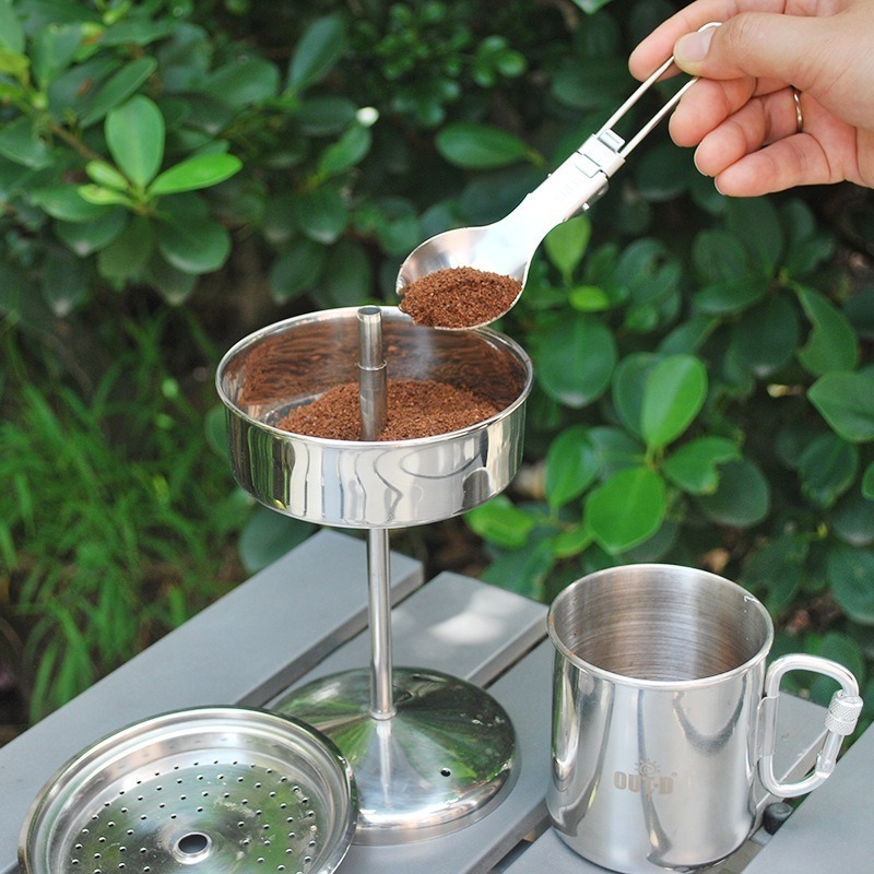 Camping Outdoor tools Percolator Coffee Pot 6/9 cups Espresso Coffee Pot Stainless Steel Coffee Maker Travel for Camping