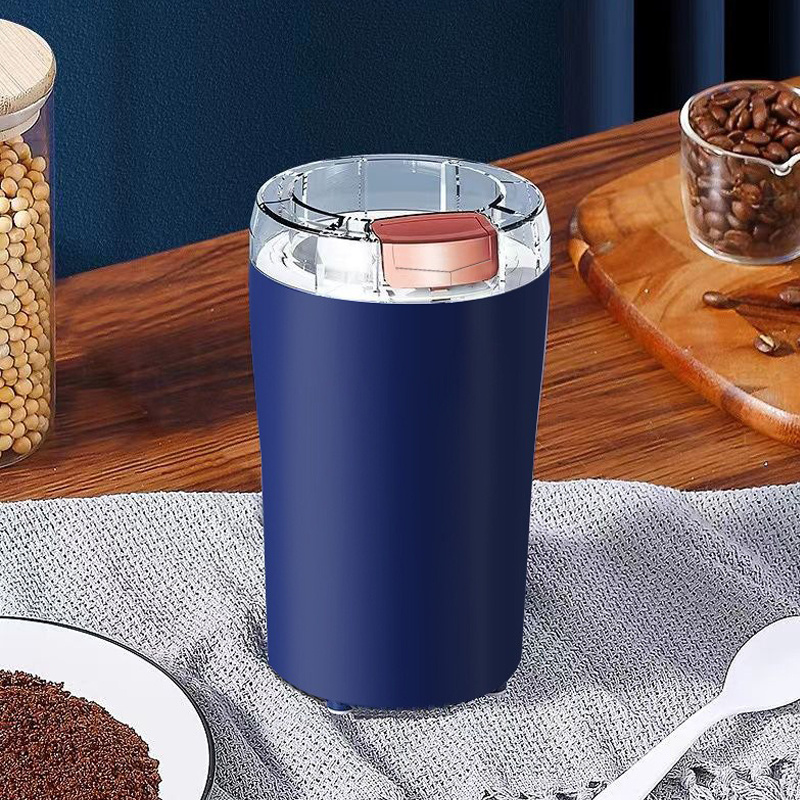 Electric Blade Coffee Grinder Coffee Quiet Spice Grinder One Touch Coffee Mill With Stainless Steel Blade